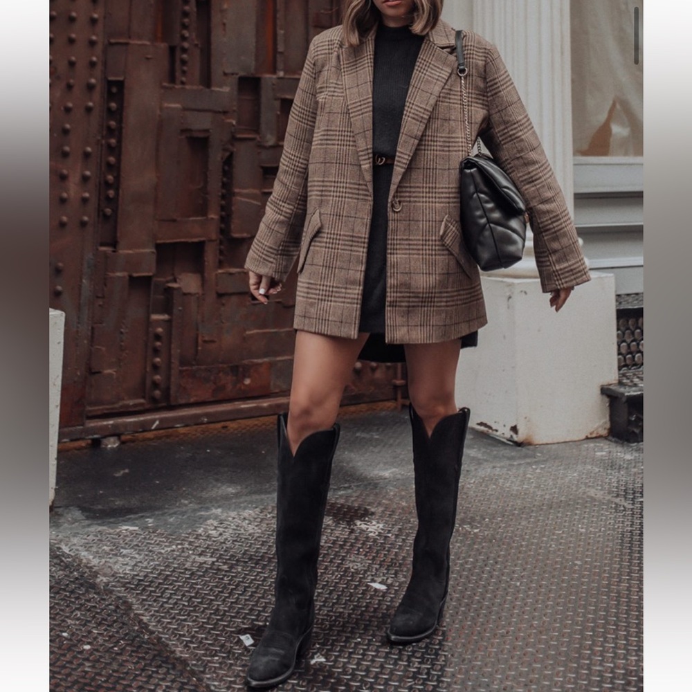 Lucchese Edie Black Boots